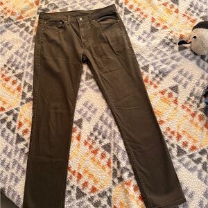 Levi's Men's Slim Jeans in Olive